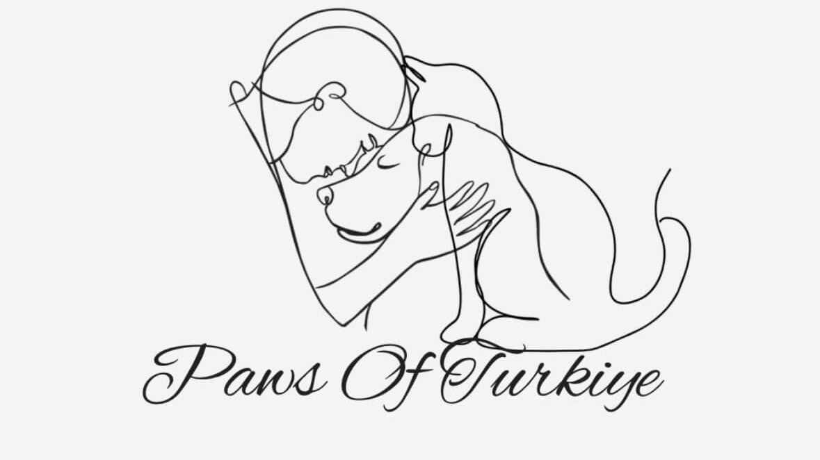 Paws of Turkiye Logo – Tierschutz-Initiative für Straßenhunde und -katzen in Istanbul, unterstützt durch Spendenaktion und handgemachte Sojawachs-Kerzen