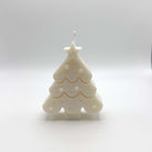 Tiny Christmas Tree Sojawachs-Kerze, kleiner, dekorierter Weihnachtsbaum aus Sojawachs.