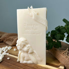Die handgemachte Sojawachs Kerte Heavenly Remembrance Glow. Sie ist ideal als Geschenk geeignet. Das Material ist umweltfreundlich, sowie nachhaltig und Vegan.